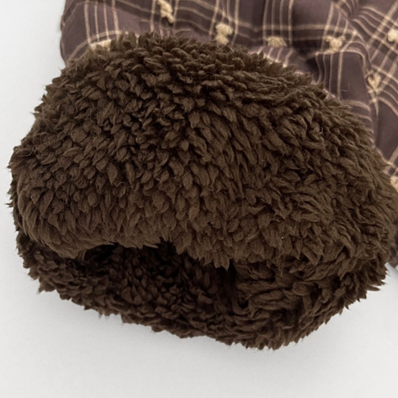 Baby Toddler Plaid Fleece-Lined Jacket