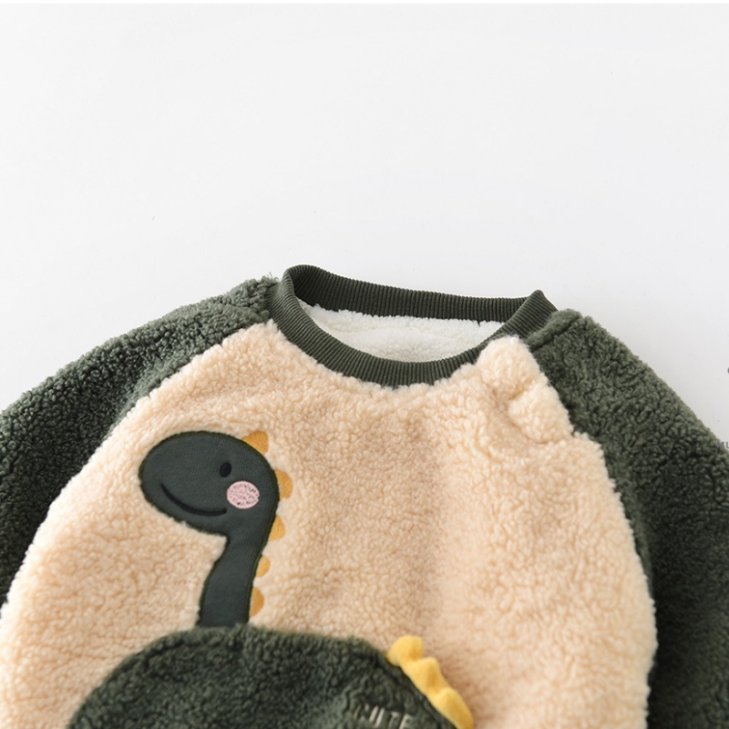 2-Piece Baby Toddler Dinosaur Fleece Set