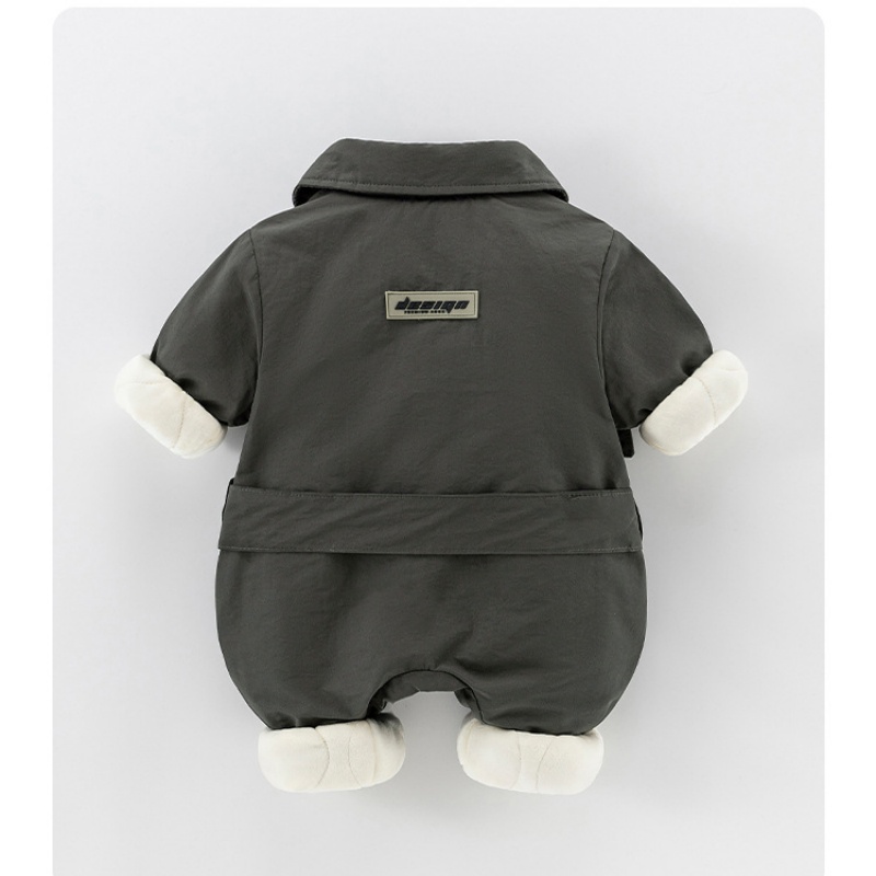Baby Thick Waistband Workwear Romper