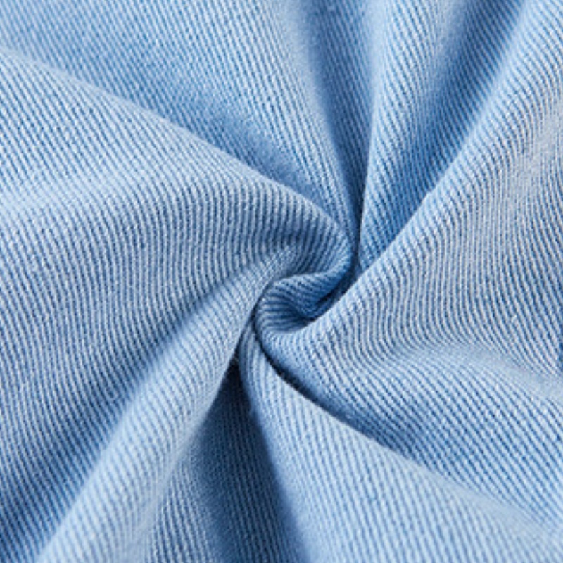 Baby Bear Print Denim Romper