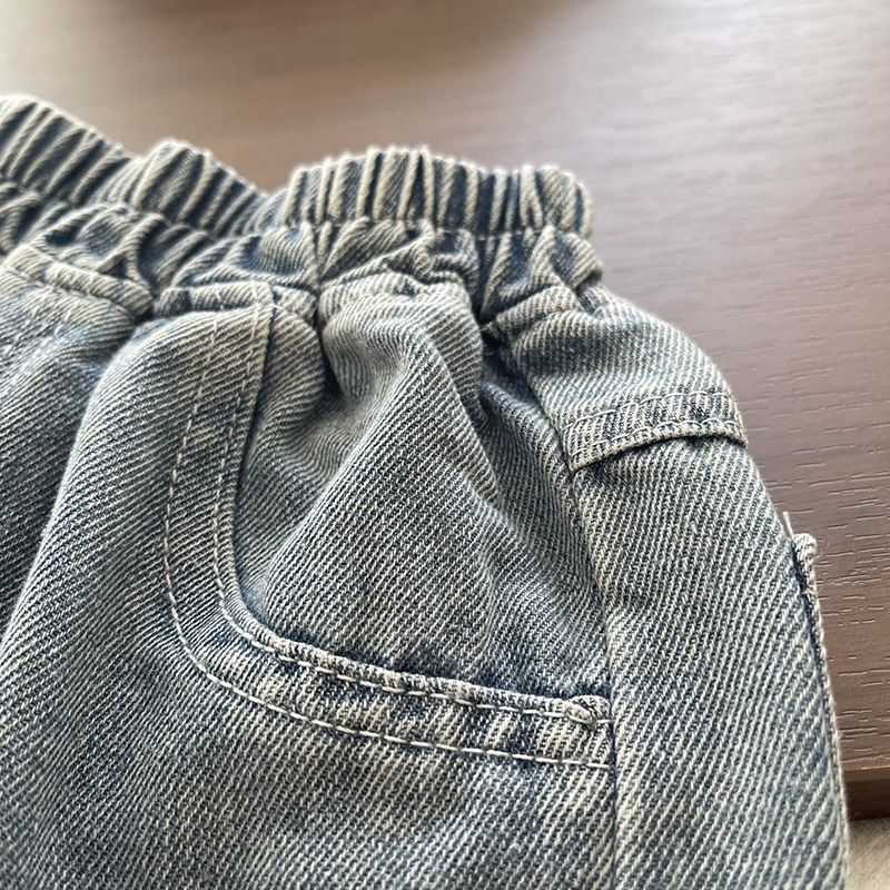 Baby Toddler Dog Denim Casual Pants