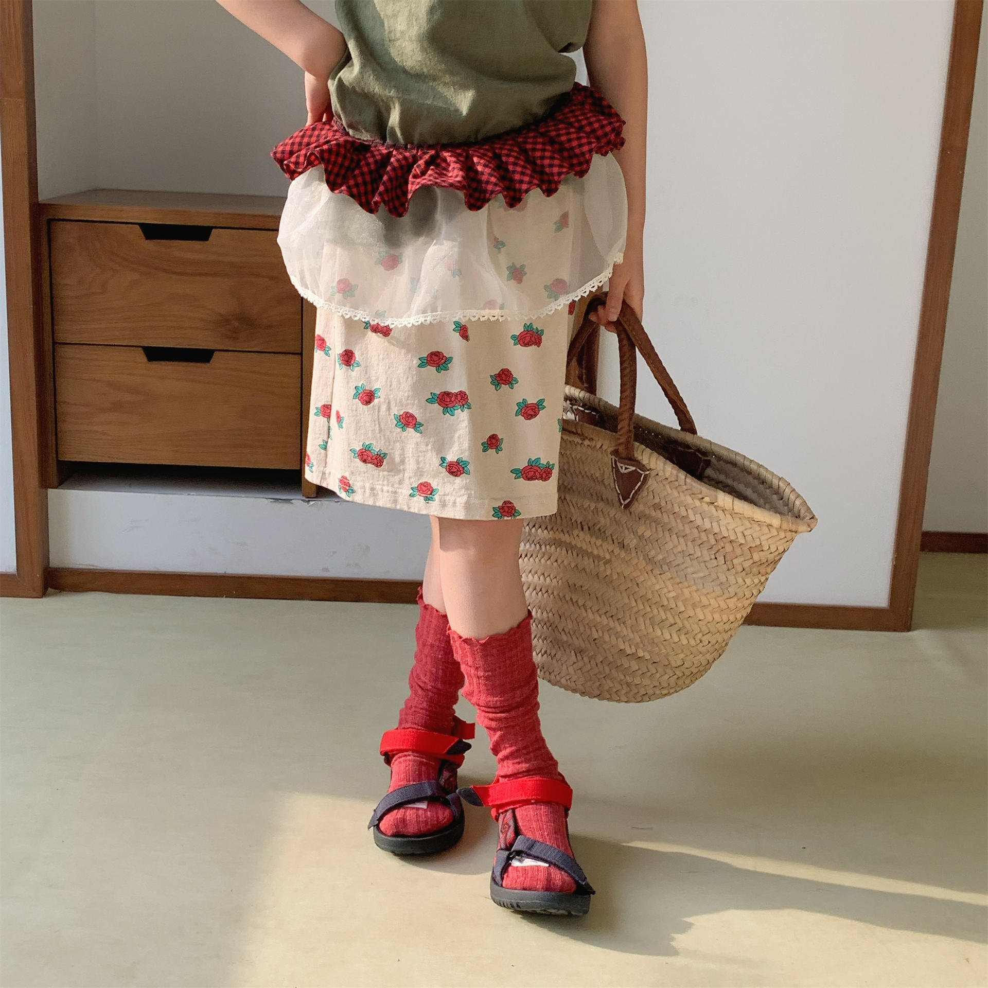 Kids Rose Casual Dress