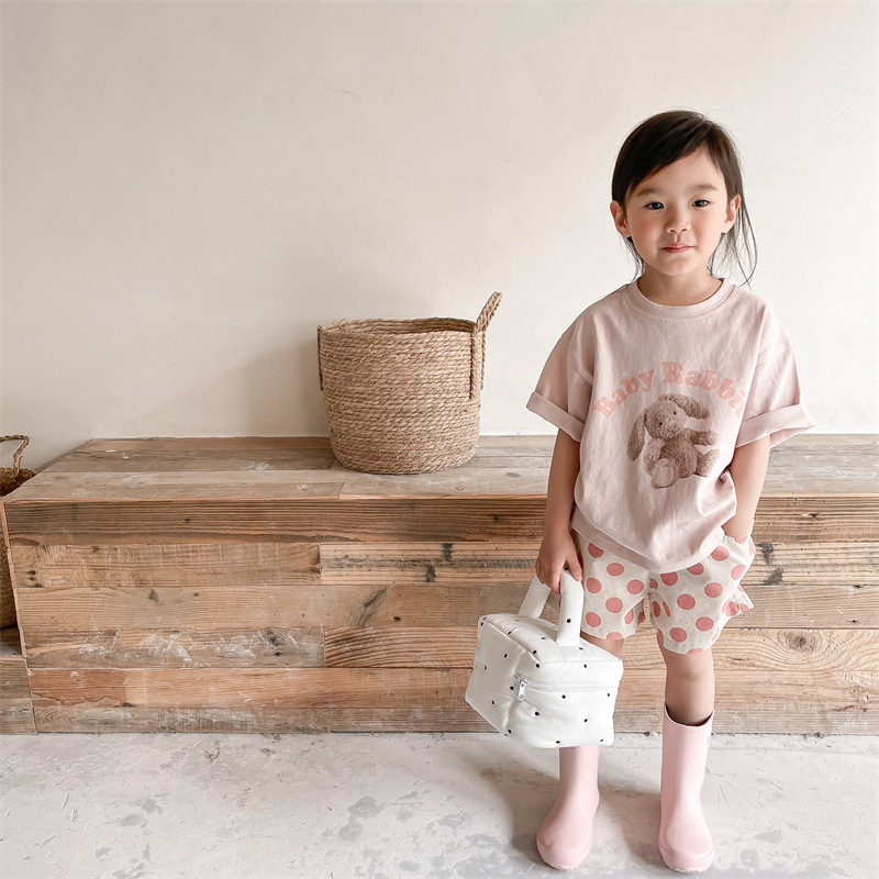 Kids Dots Shorts (12M-9Y）