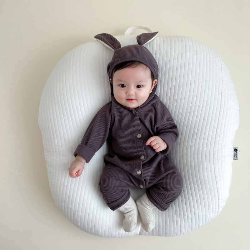 Baby Newborn Bunny Ears Romper