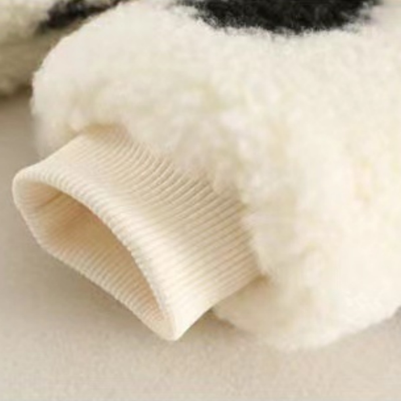 Baby Newborn Warm Cow Romper