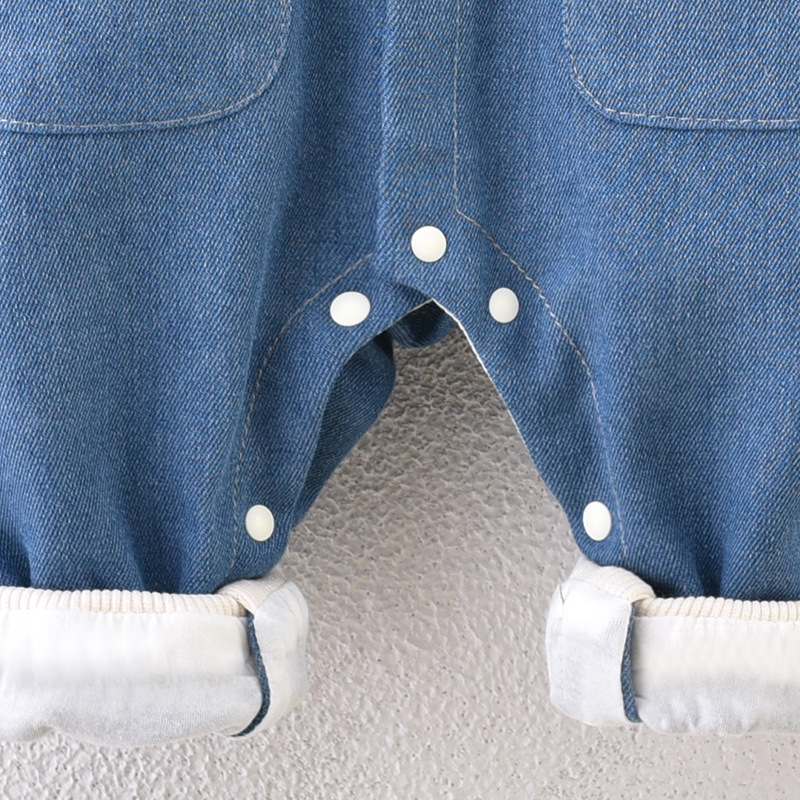 Baby Bear Shirt Overalls 2-piece Set