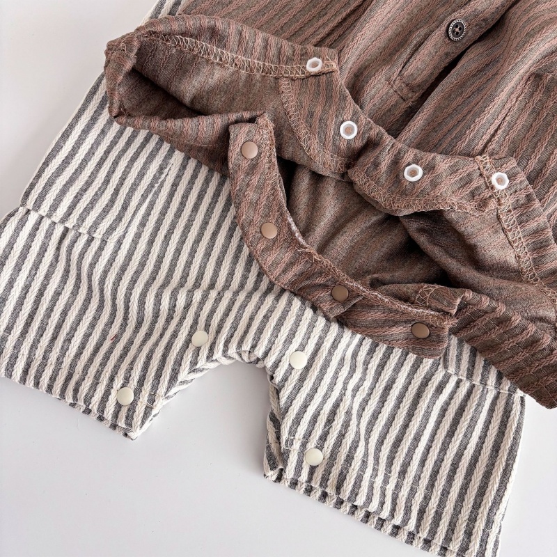 Baby Newborn Striped Sleeveless Romper