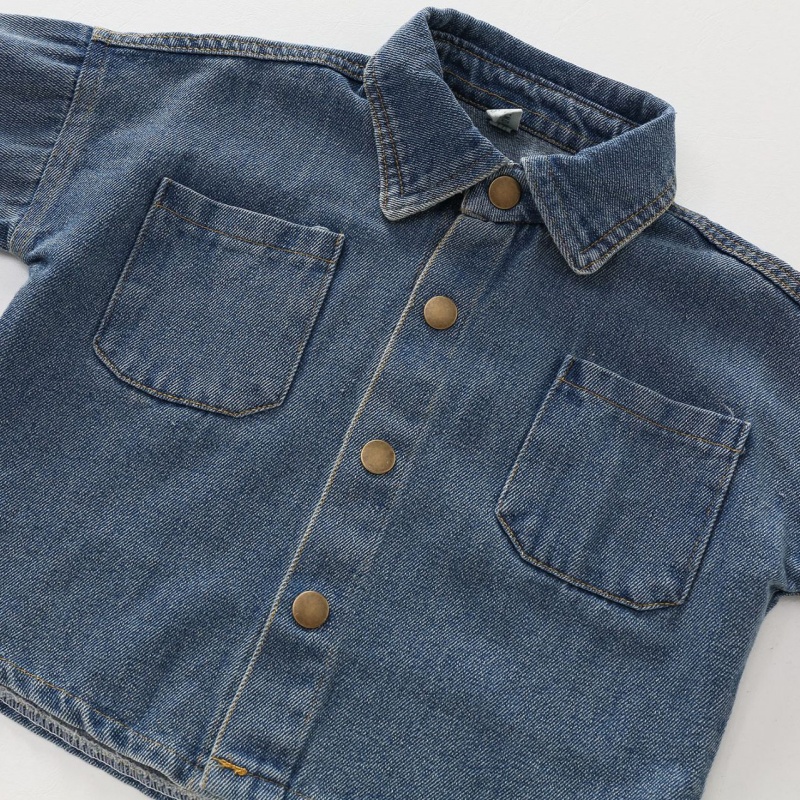 2-Piece Baby Toddler Denim Set