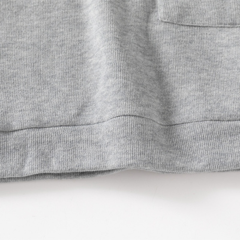 Baby Color Block Polo Neck Sweatshirt