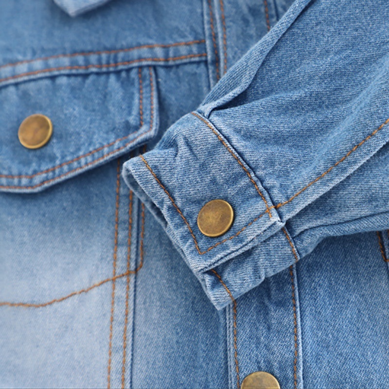 3-Piece Baby Toddler Gradient Denim Set