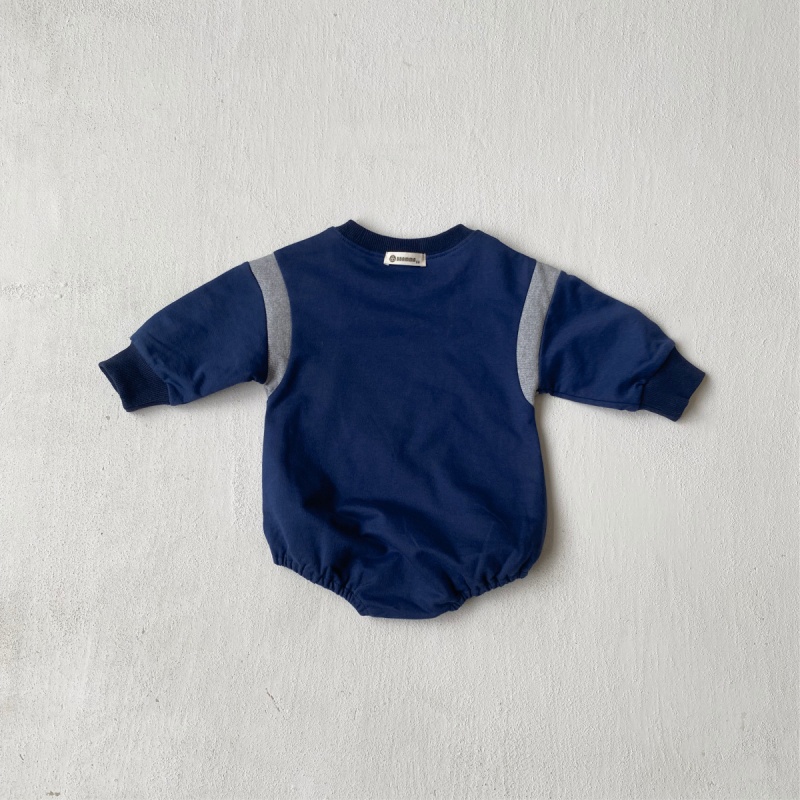 Baby Apple Print Triangle Romper