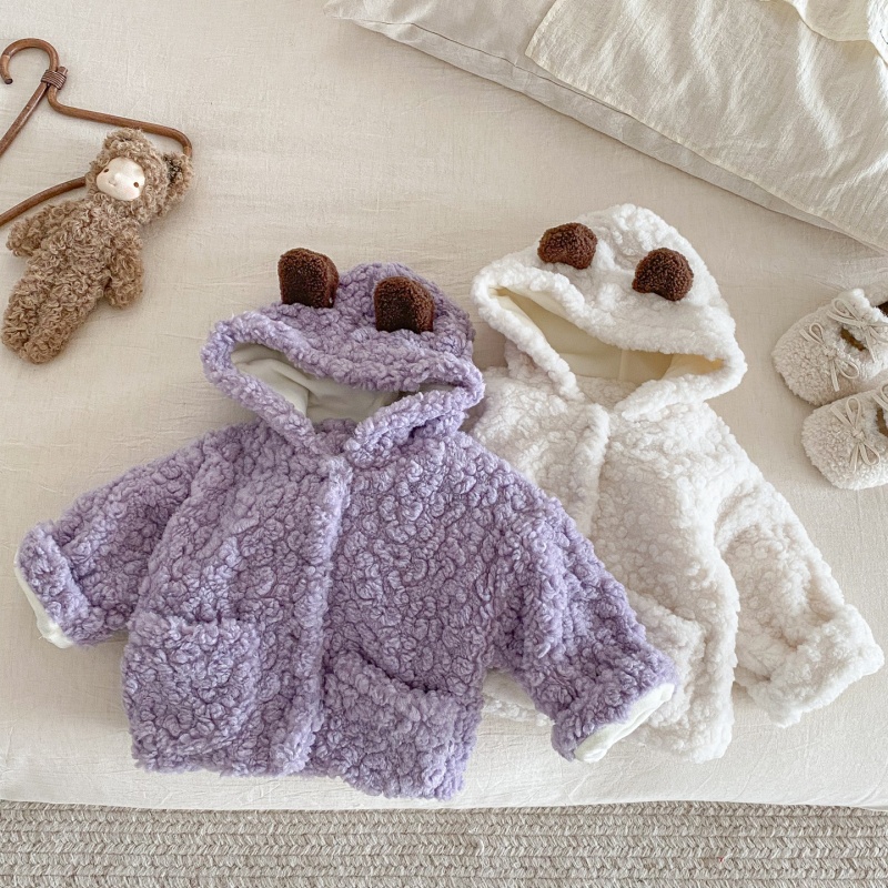 Baby & Kids Bear Ear Fleece Outerwear