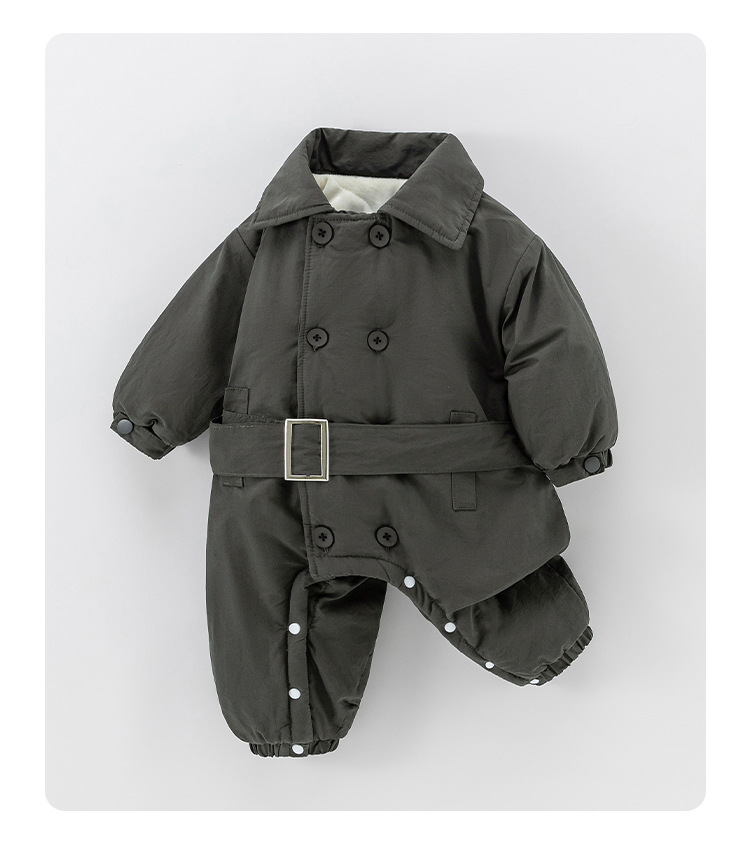 Baby Thick Waistband Workwear Romper