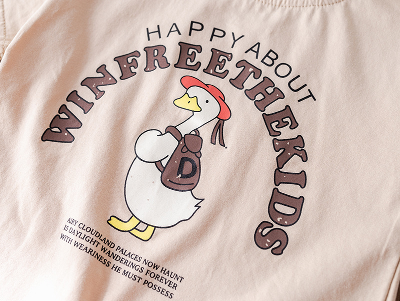 Toddler Duck T-shirt and Overalls Set