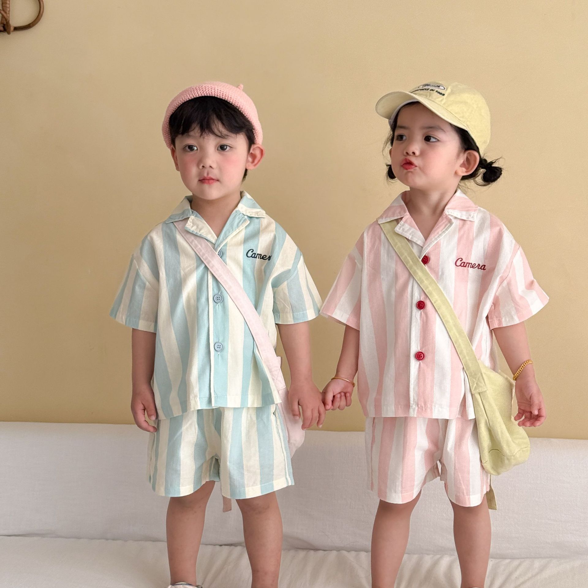 2-Piece Toddler Striped Pajama Set