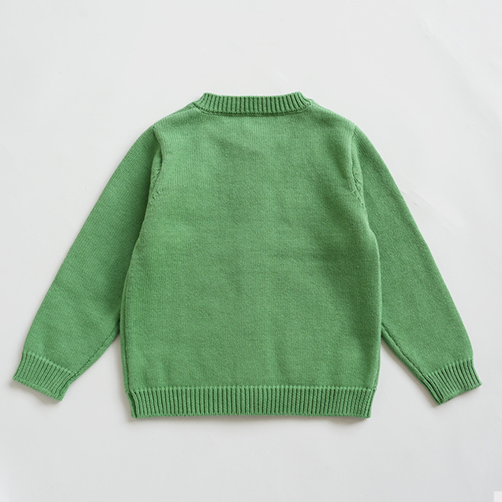 Kids Duck Knitted Cardigan Sweater
