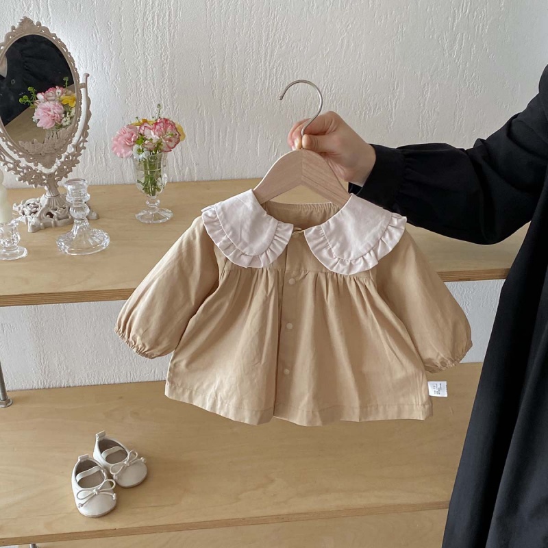 Baby Girl Rabbit Ear Collar Princess Dress