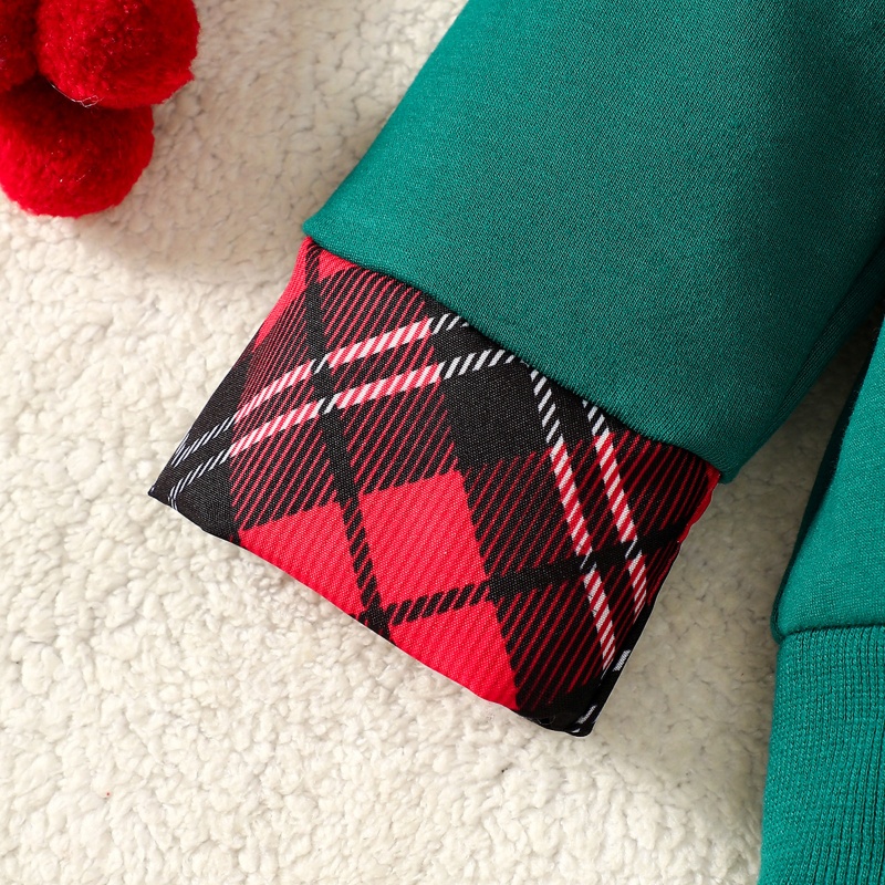 Baby Newborn Christmas False Two-piece Sweater