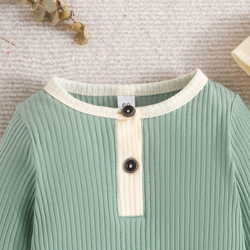 2-Piece Baby Newborn Multi-Color Romper (hat included)