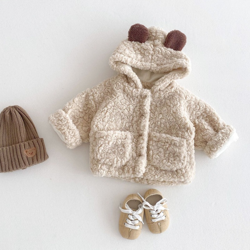 Bear Ears Baby Toddler Warm Outwear