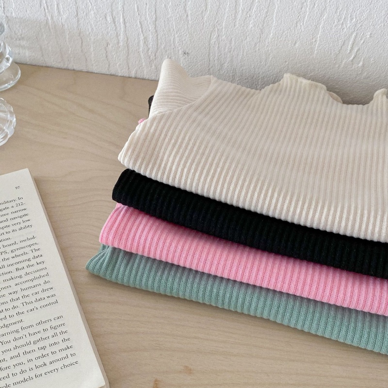 Baby Toddler Girls Half Turtleneck Bottom Top