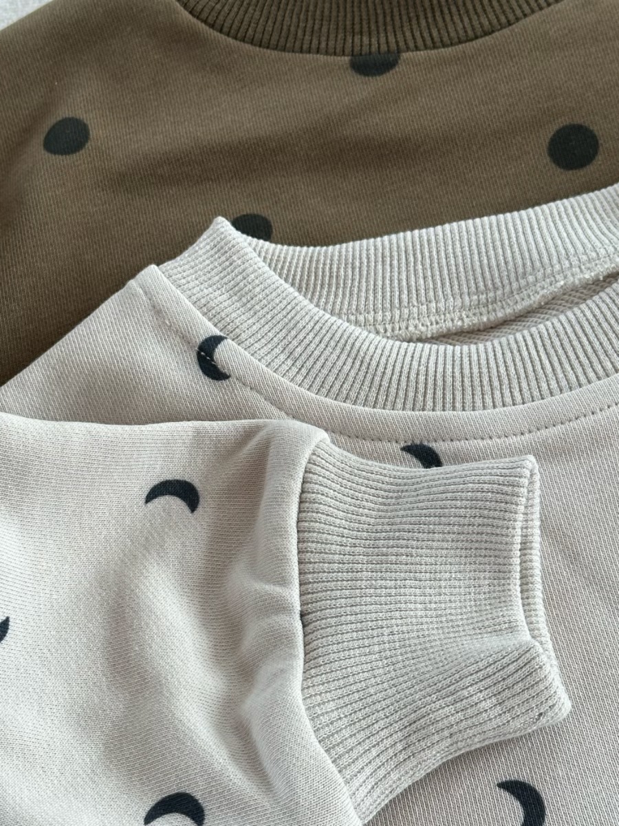 Baby Newborn Moon Polka Dot Print Rompers