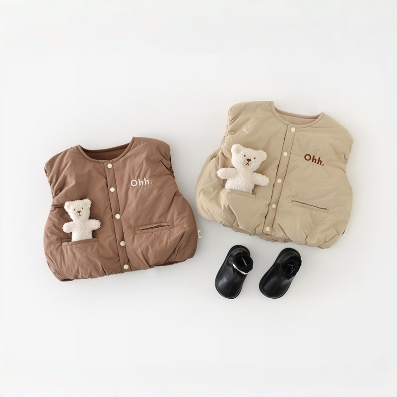 Baby & Toddler Warm Bear Vest
