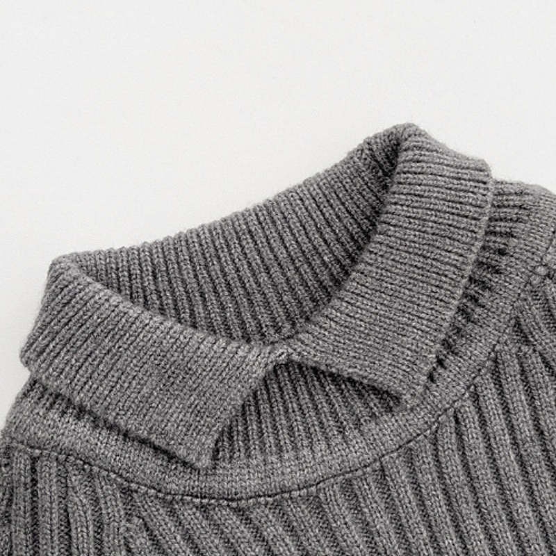 Baby and Toddler Warm Collared Sweater