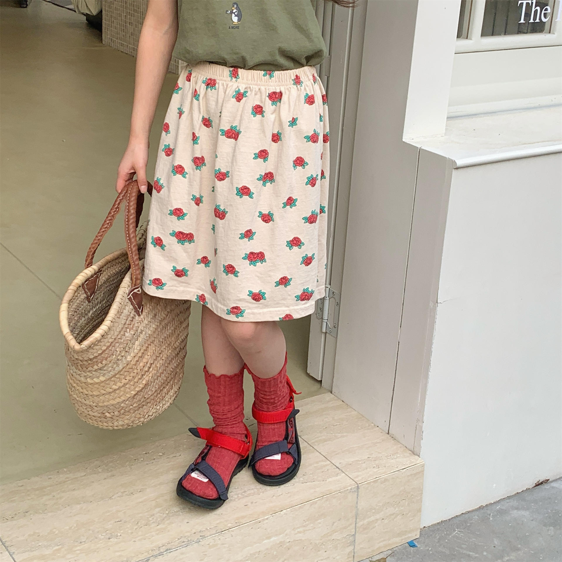 Kids Rose Casual Dress