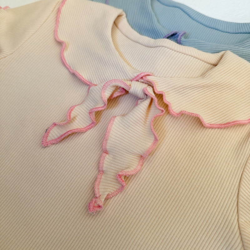 Baby & Kids Girls Bow Collar 2-piece Set