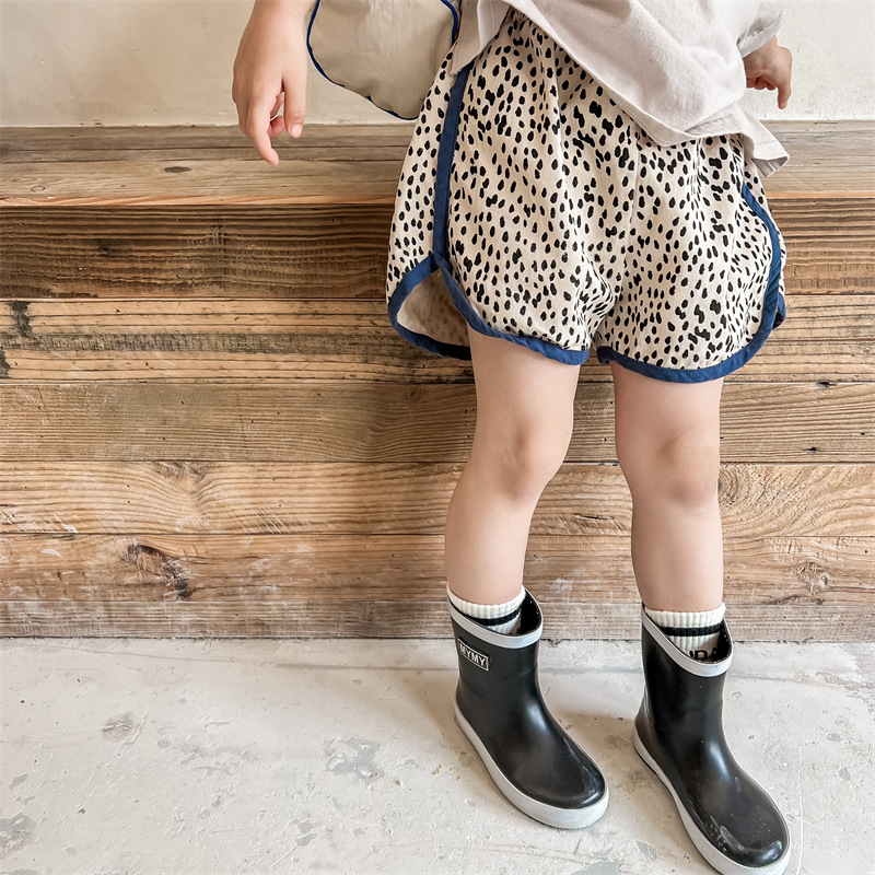 Toddler Leopard-Print Shorts