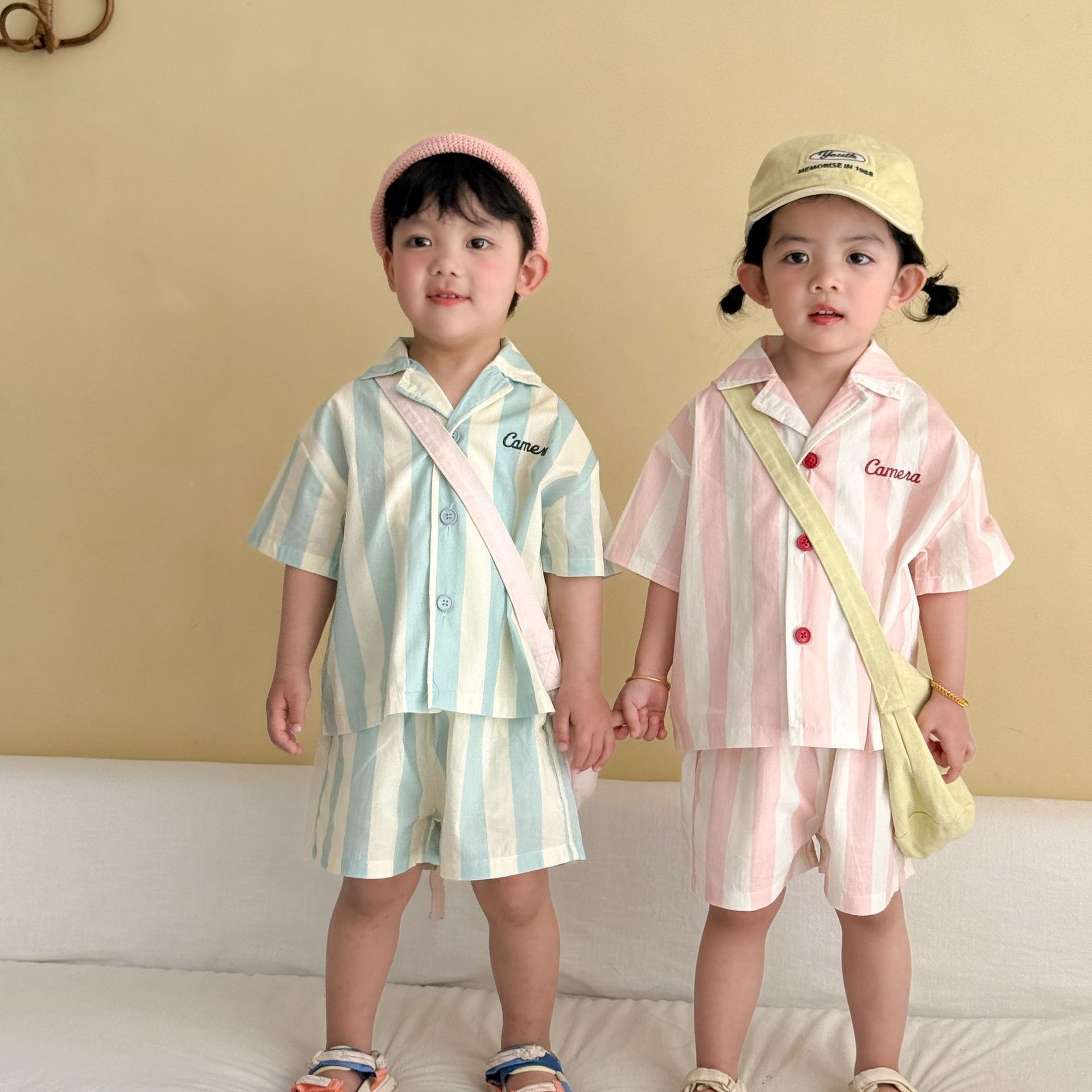 2-Piece Toddler Striped Pajama Set