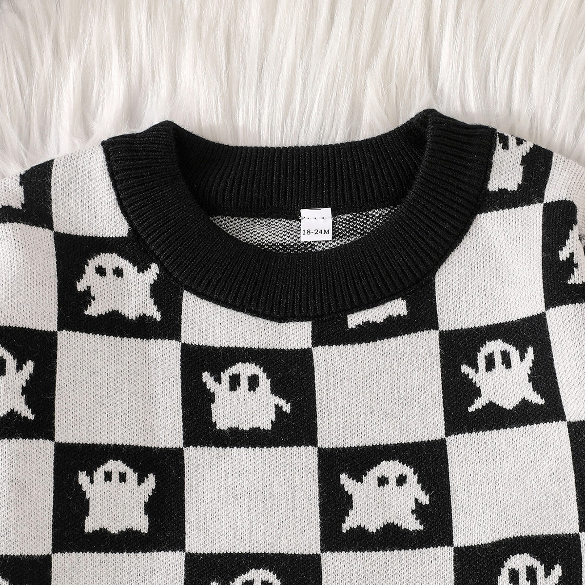 Baby Toddler Knitted Halloween Patterns Sweatshirt