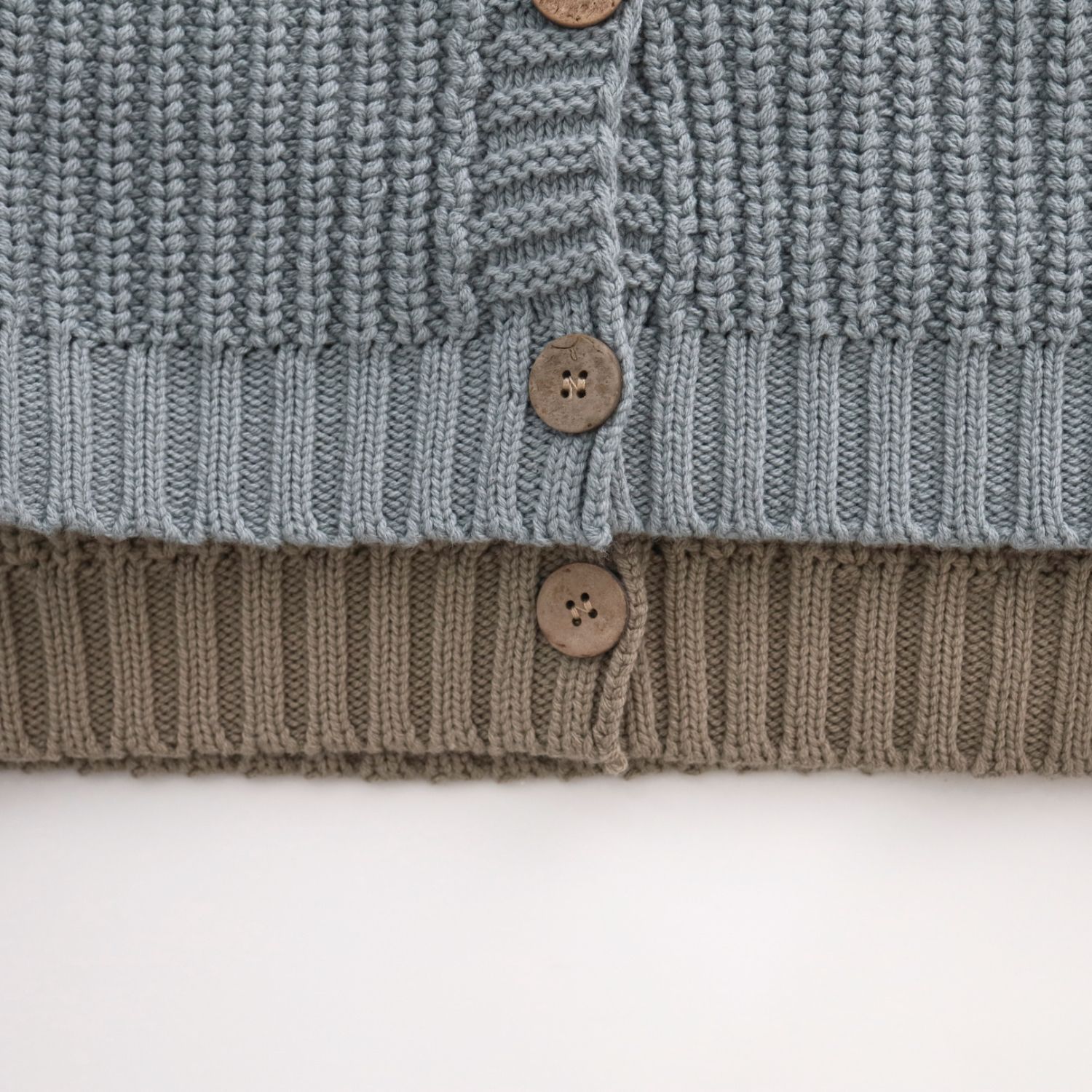 Kids Solid Color Knitting Sweater