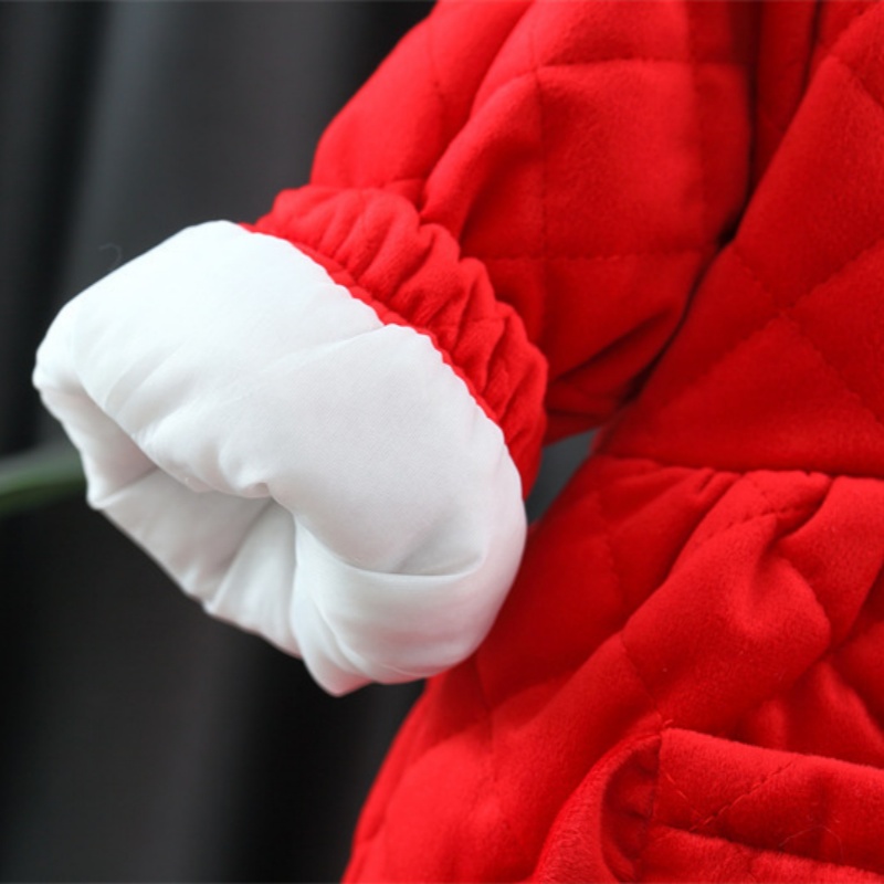 Toddler Girl Rabbit Pendant Padded Hooded Jacket