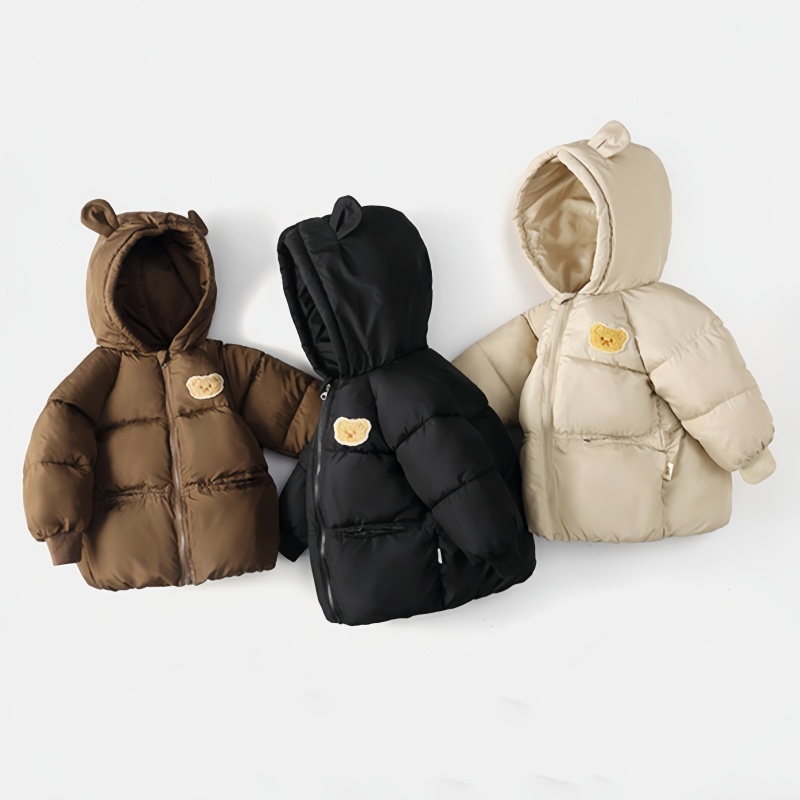 Baby Toddler Bear Warm Cotton Coat