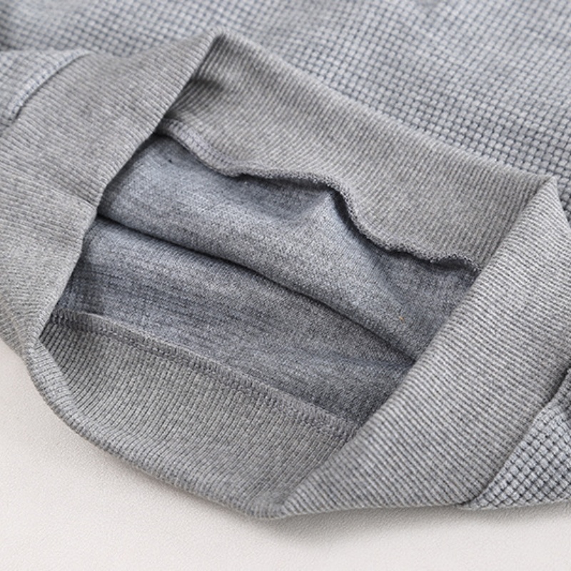 2-Piece Baby Toddler Waffle Sweatshirt Set