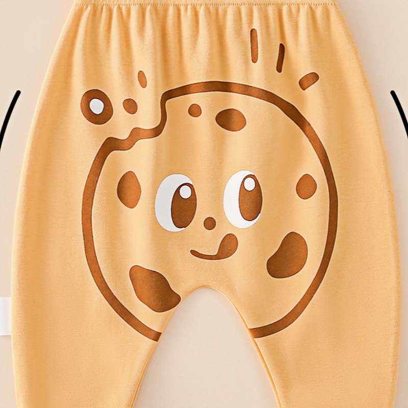 Baby Cartoon Animal Footwear PP Pants
