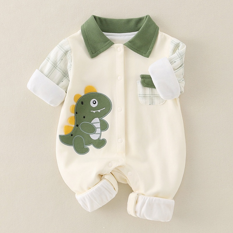 Baby Dinosaur Print Romper