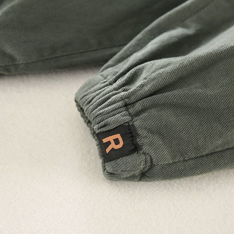 Baby Toddlers Cuffed Casual Pants