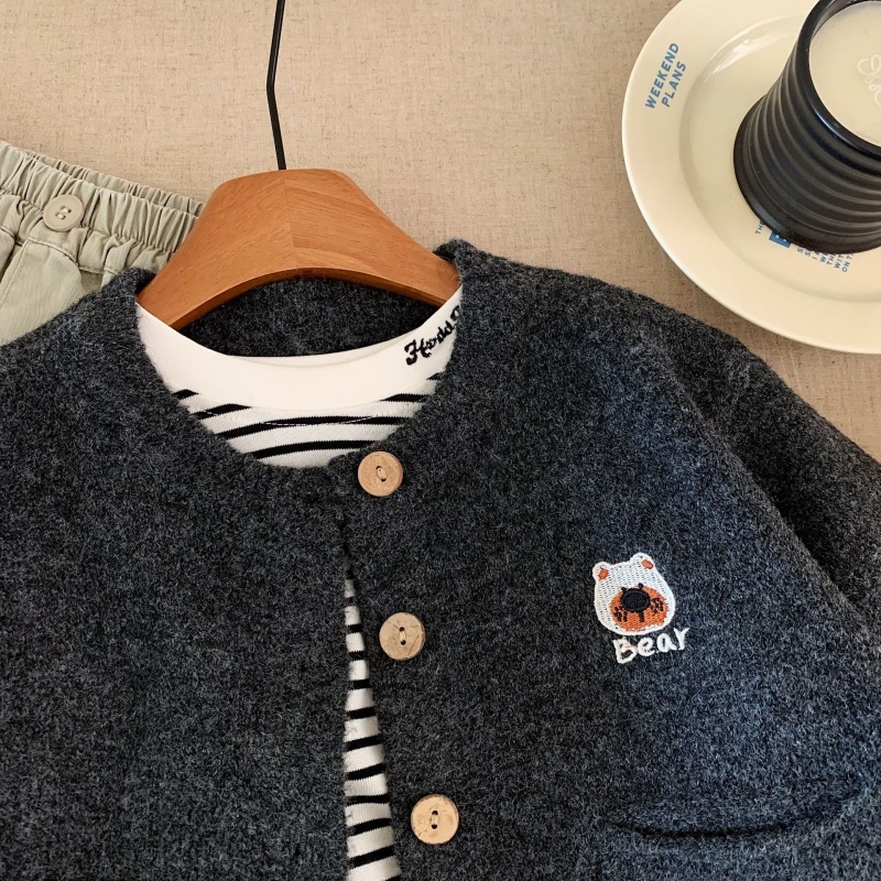 Children's Cardigan Knit Sweater Jacket