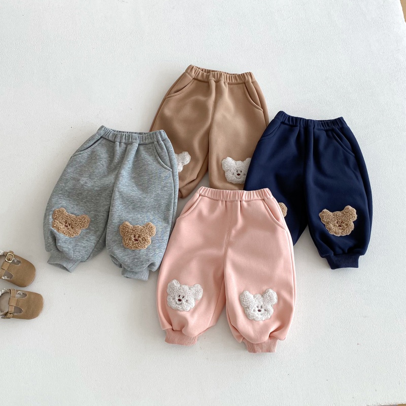 Baby Kids' Bear Print Pants