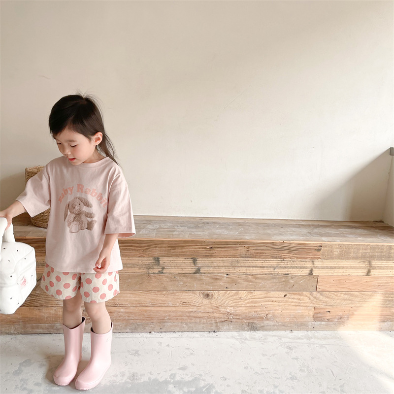 Kids Dots Shorts (12M-9Y）