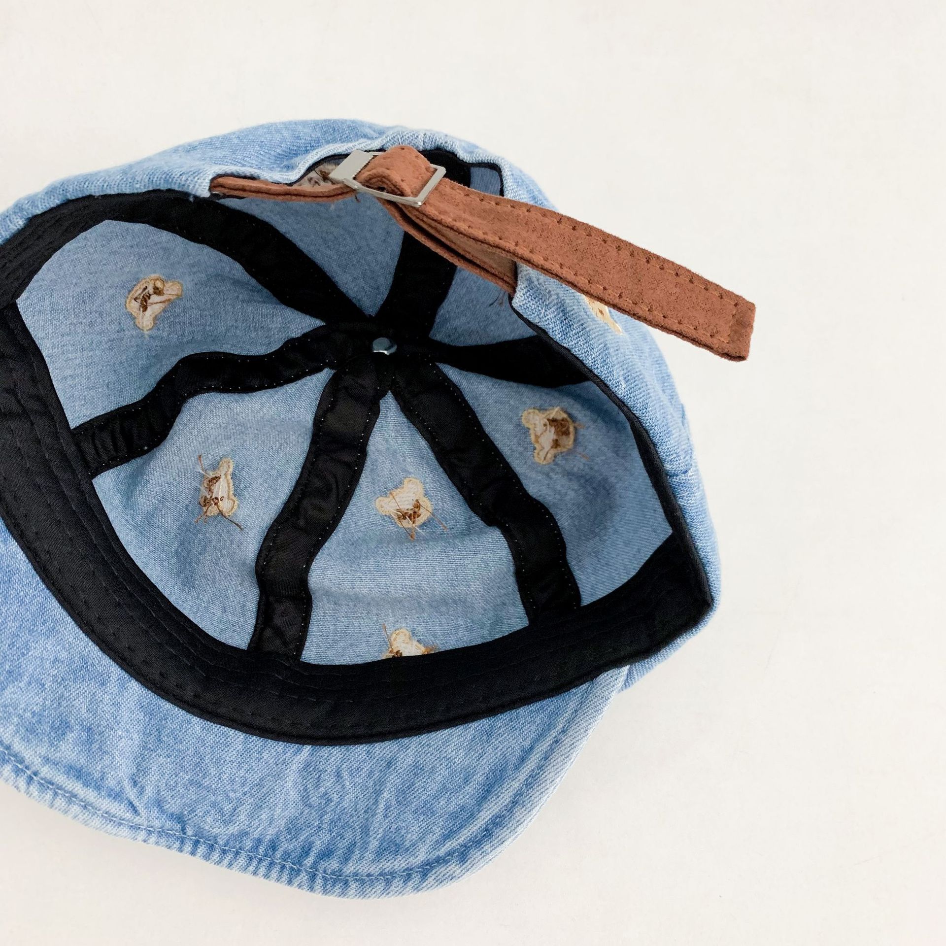 Baby Toddler Little Bear Embroidery Cowboy Baseball Hat