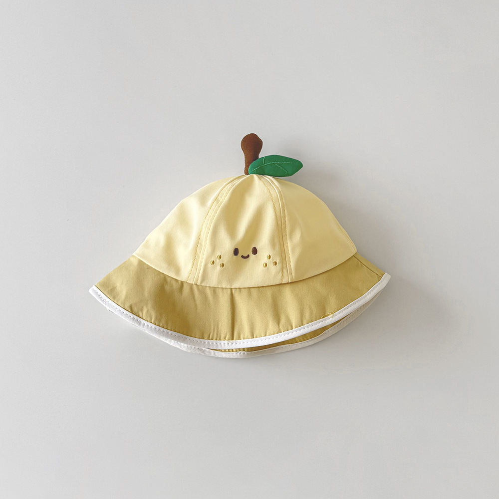 Baby Fruit Smiley Face Bucket Hat