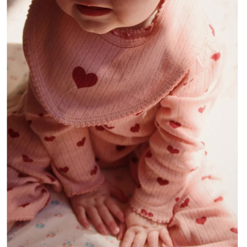 Baby Heart Print Romper