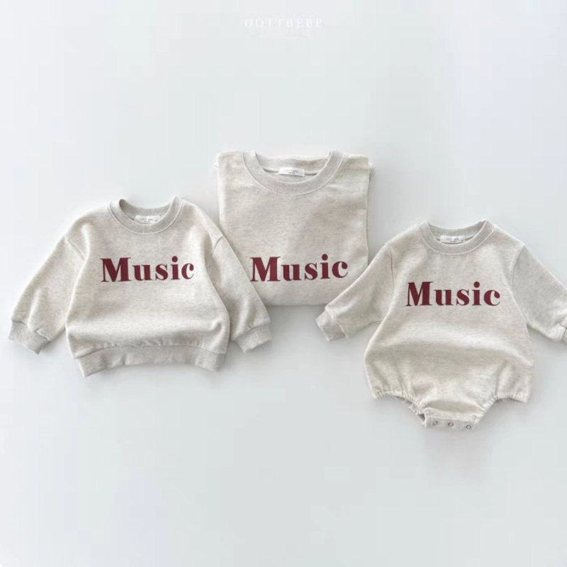 Music Baby Alphabet Print Romper