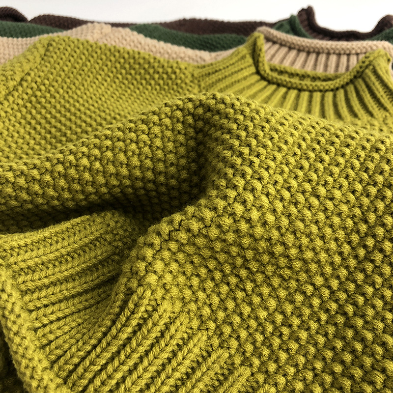 Toddler Rolled Turtleneck Sweater