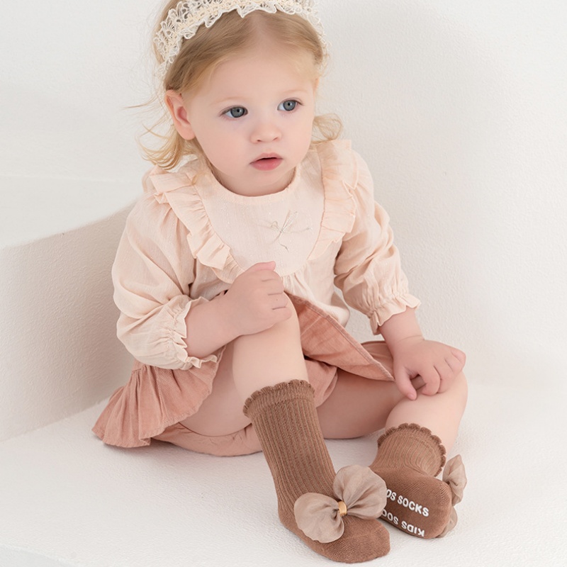 Baby Toddler Girls Bow Socks