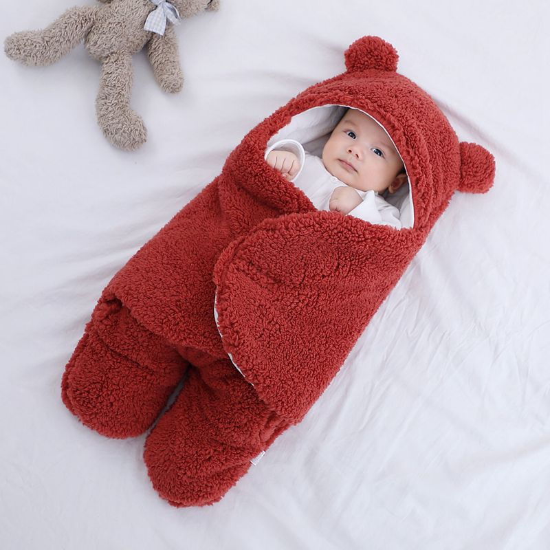 Bears Ears Newborn Baby Sleeping Bag